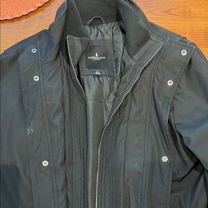London Fog Men's Black Raincoat